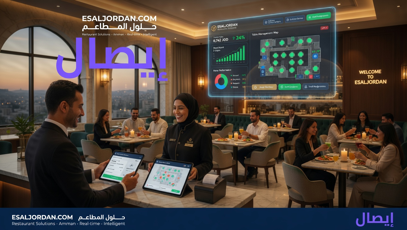 حلول إيصال للمطاعم